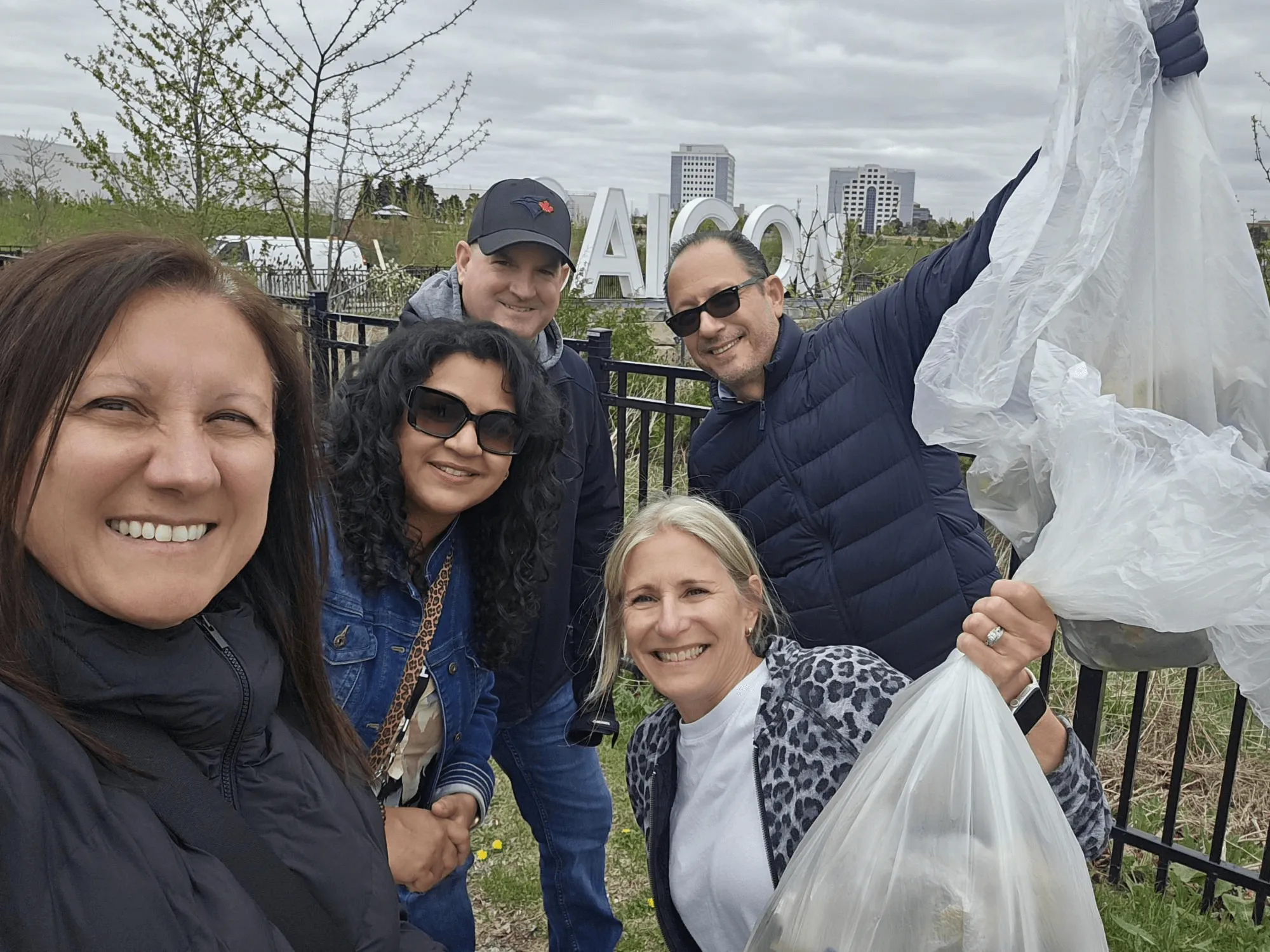 Earth day Garbage picking